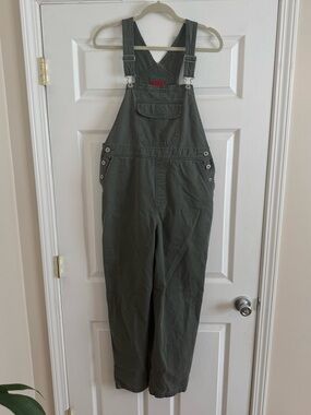 Gloria Vanderbilt Green Overalls